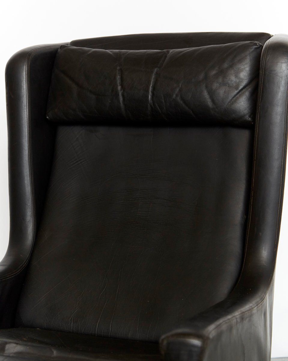photo vinterior Vintage Wing Chair & Footstool By Rudolf Glatzel For Kill International, 1960s