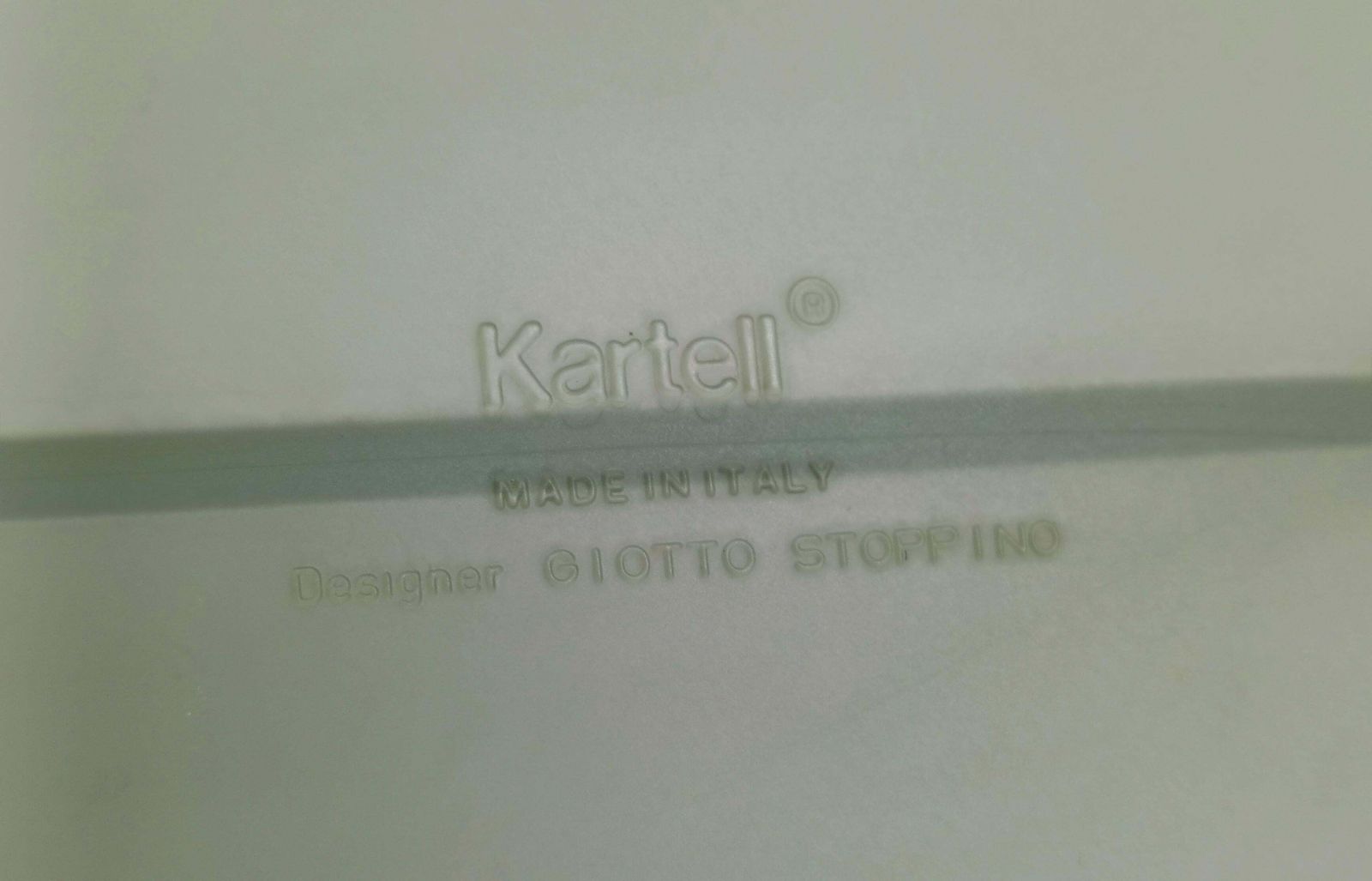 Giotto Stoppino For Kartell Magazine Rack Mod. 4676, Italy 1970s photo buy
