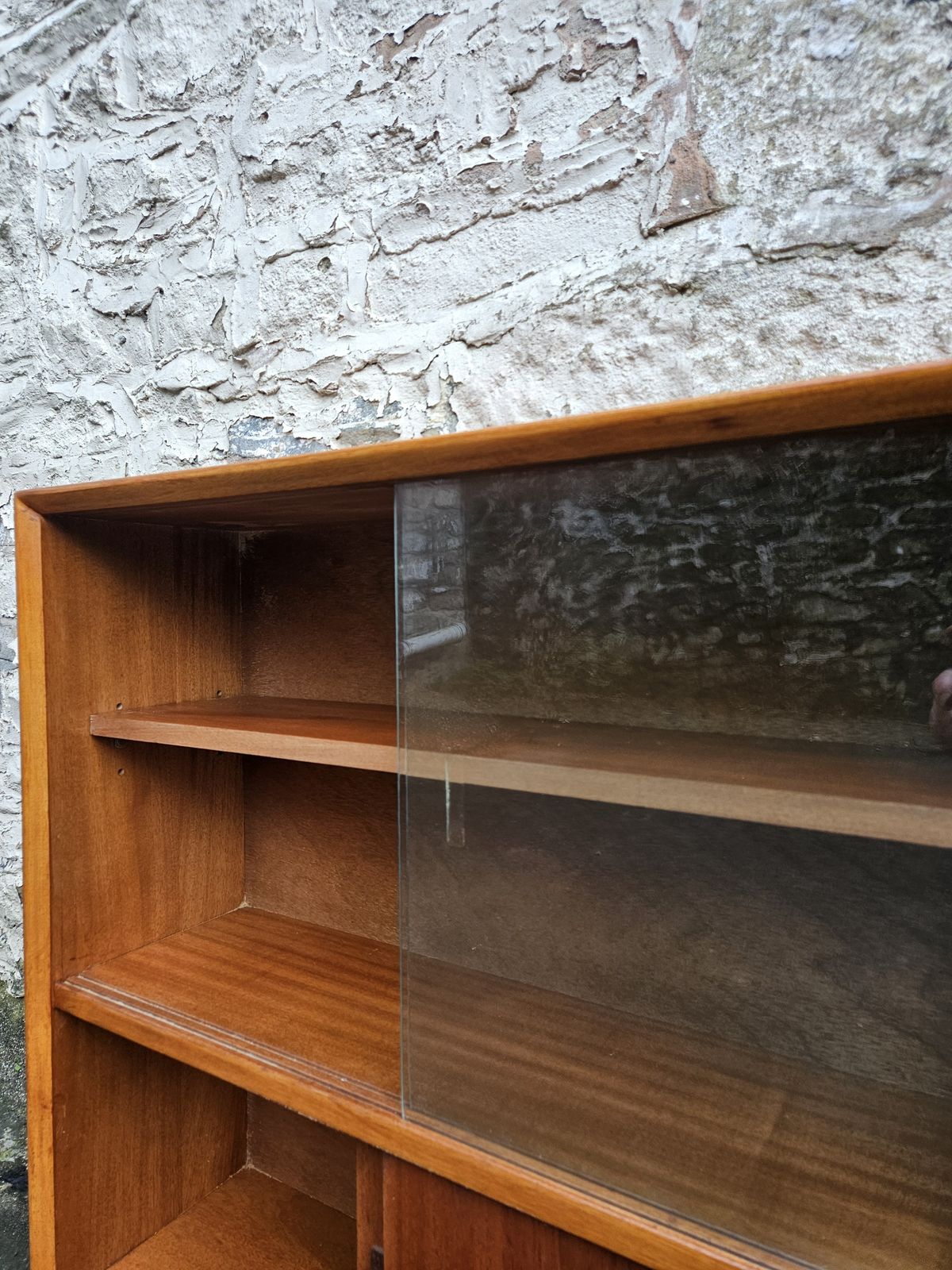 photo vinterior Display Cabinet By Herbert Gibbs Bookcase Shelving Mid Century Teak Furniture
