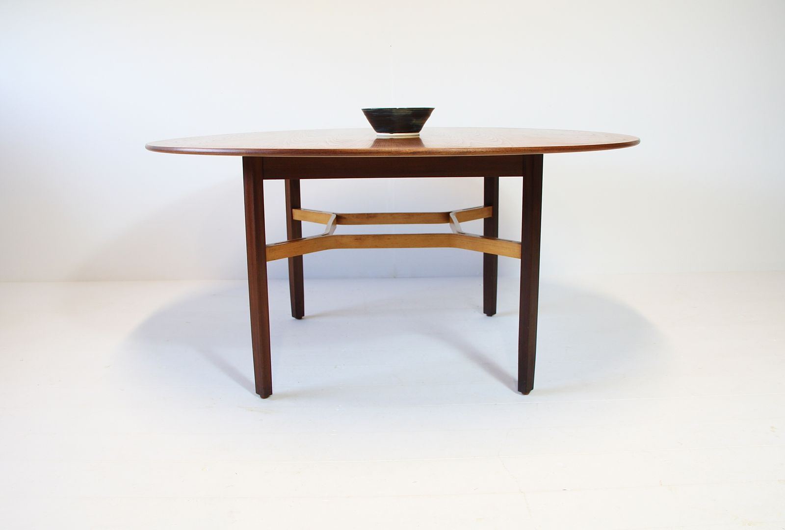 Knoll Associates Low Dining Table By Lewis Butler 1955 1968 Mid Century Modern    Teak photo for sale