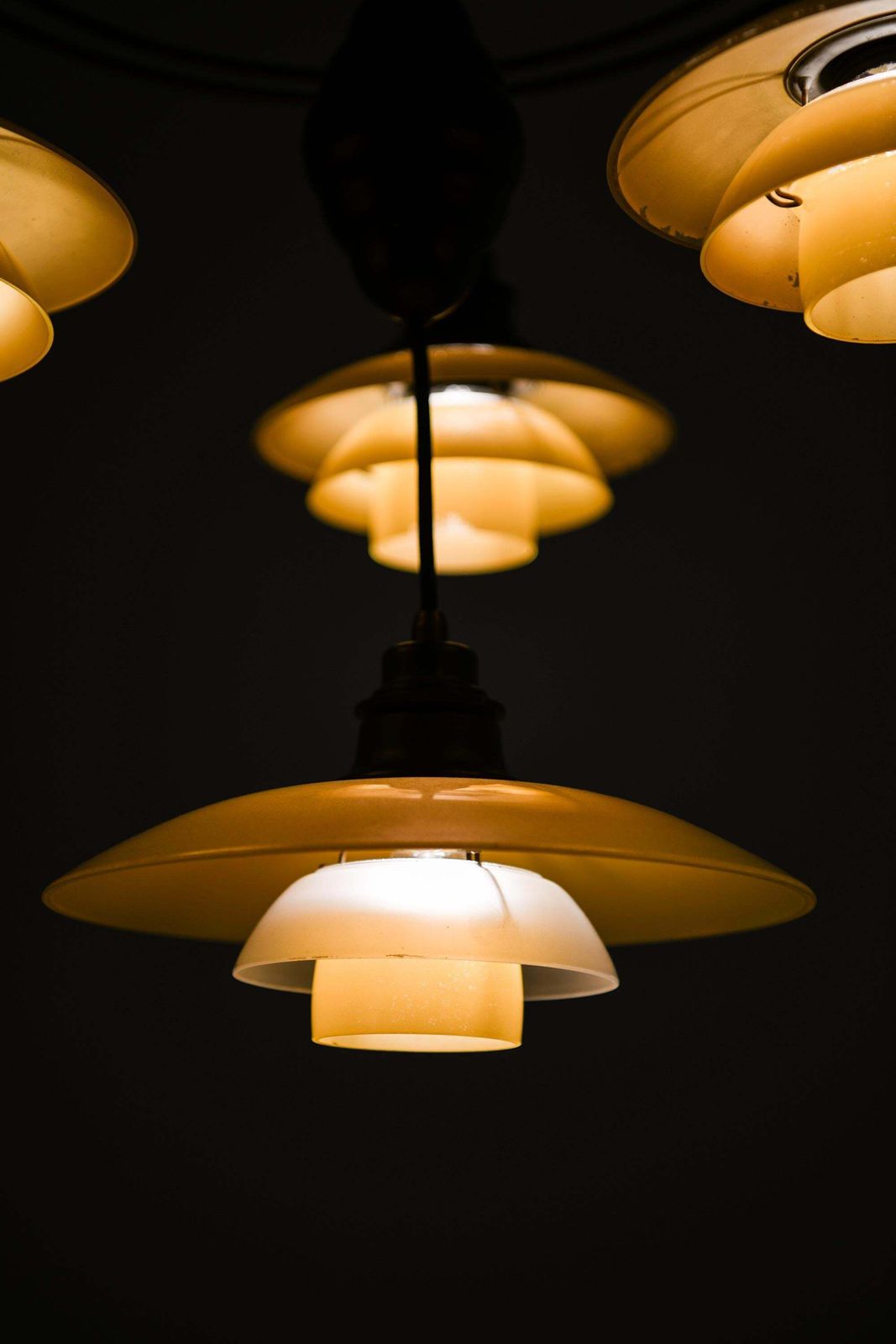Ringkrone Ceiling Lamp By Poul Henningsen, 1930s photo buy