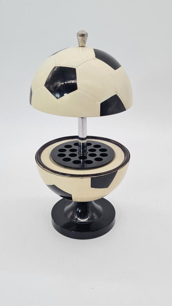 Vintage Standing Ashtray Football, 1960s photo 140.0