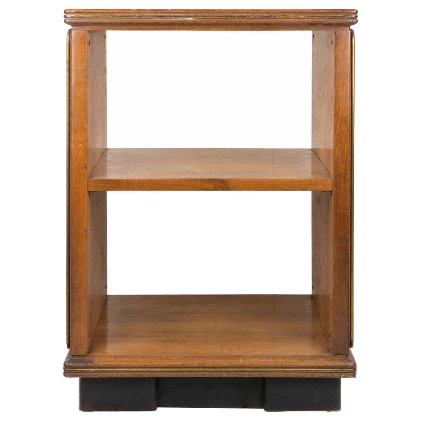 Open Bookshelf / Side Cabinet, Italy 1950s