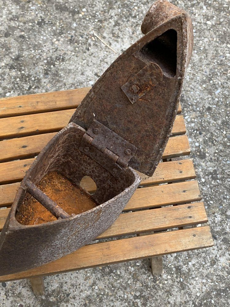 Antique Iron, 1800s photo Home Decor