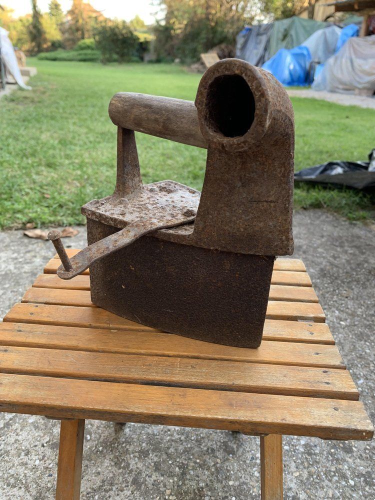 Antique Iron, 1800s photo buy
