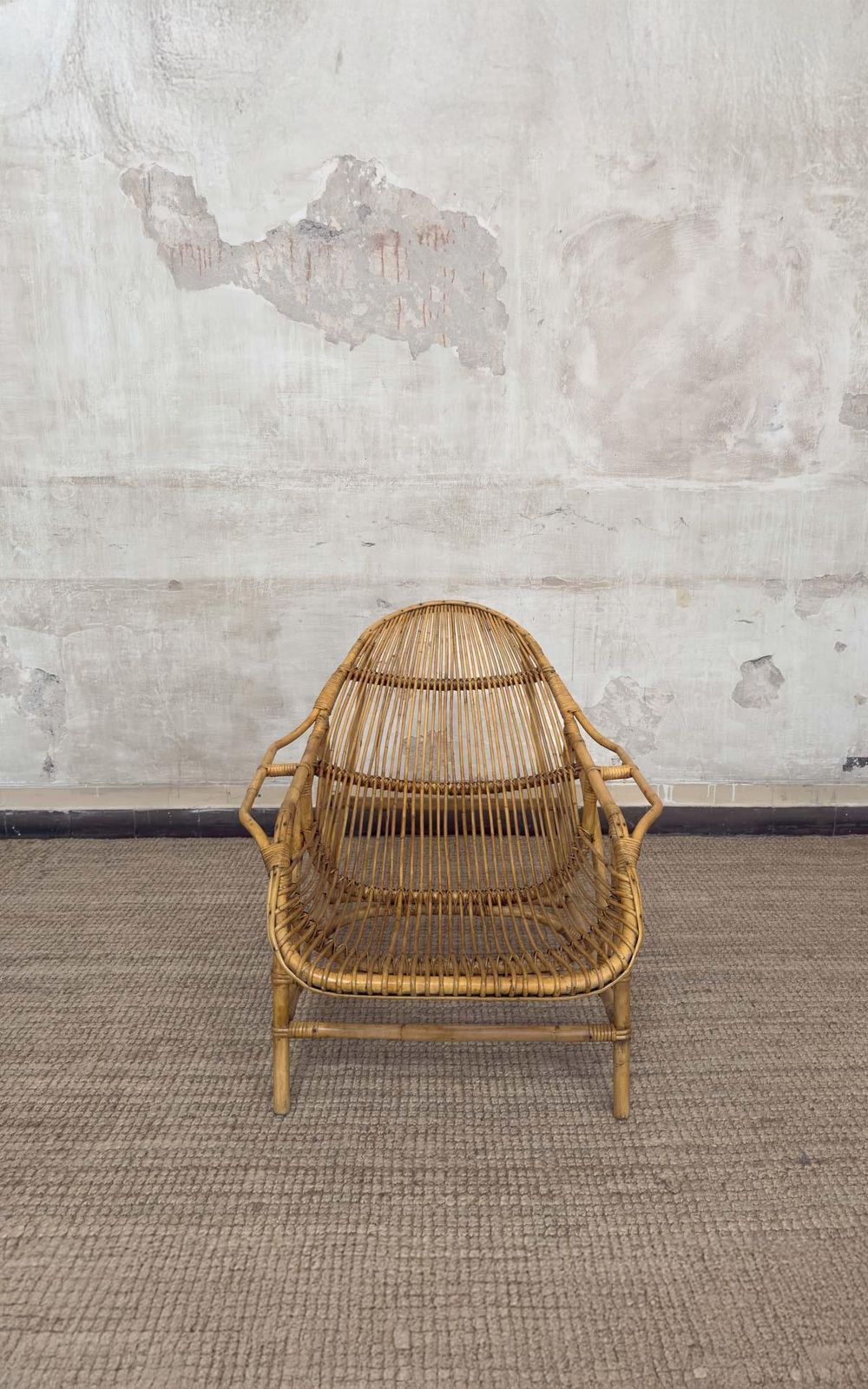 Pair Of Bamboo Lounge Armchairs By Ikea – Second Half Of The 20th Century photo 2989.0