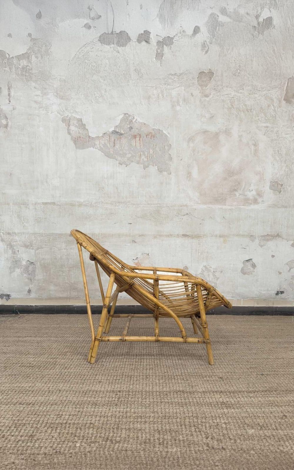 Pair Of Bamboo Lounge Armchairs By Ikea – Second Half Of The 20th Century photo buy