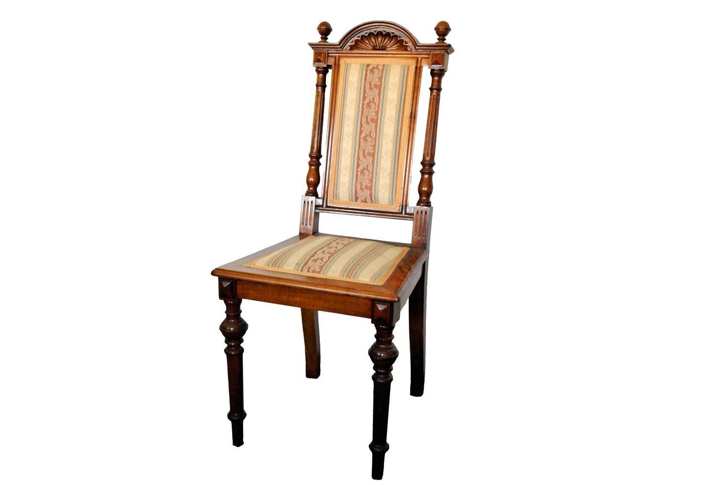 Antique Carved Wooden Chair, 1890s photo 1361.0