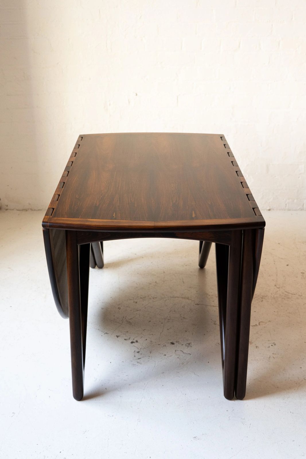 Rosewood Gate Leg Table By Niels Koefoed photo for sale
