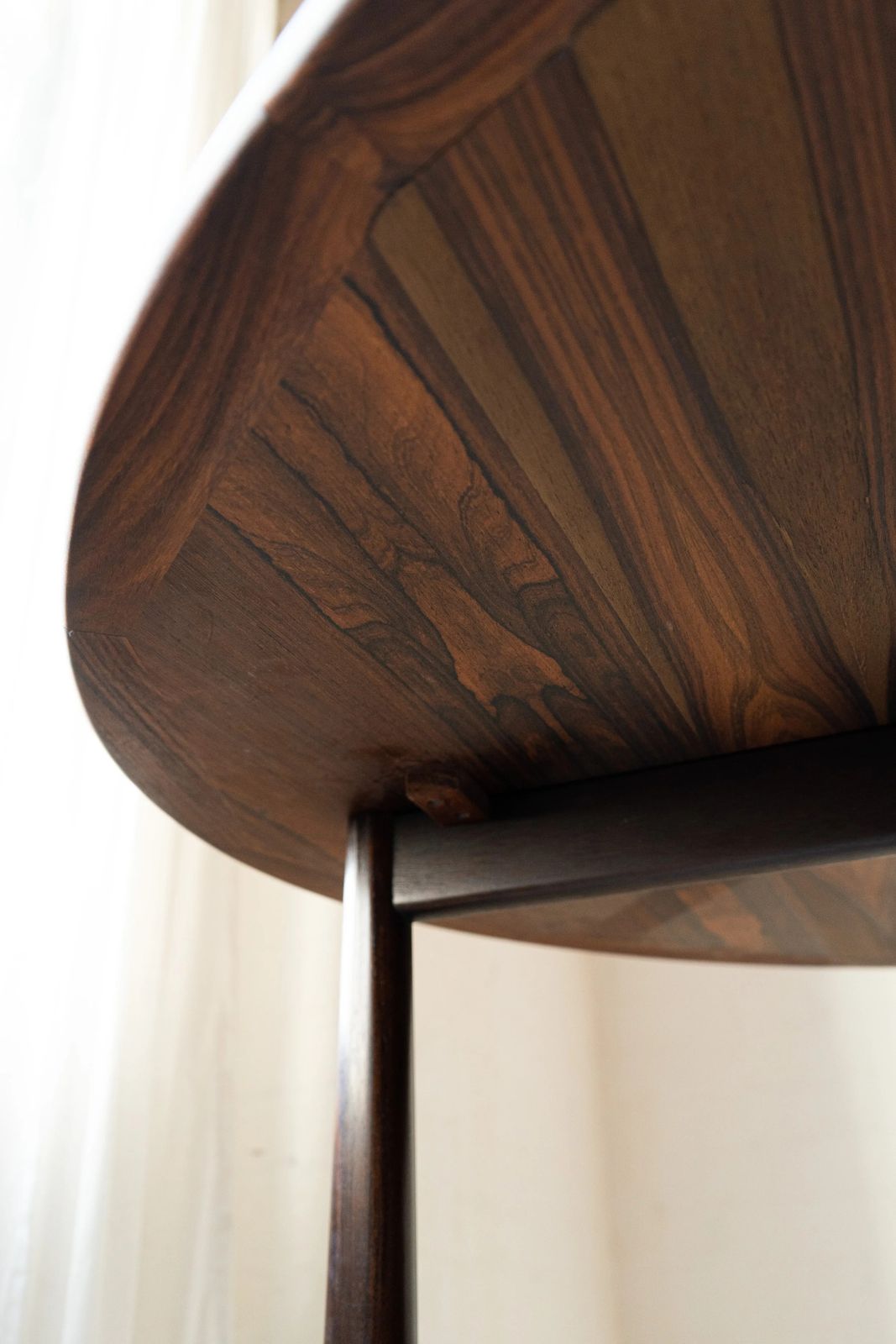 Furniture Rosewood Gate Leg Table By Niels Koefoed photo