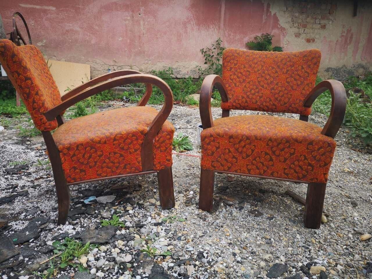 Set Of Vintage Lounge Chairs From Thonet, 1930s photo furniture