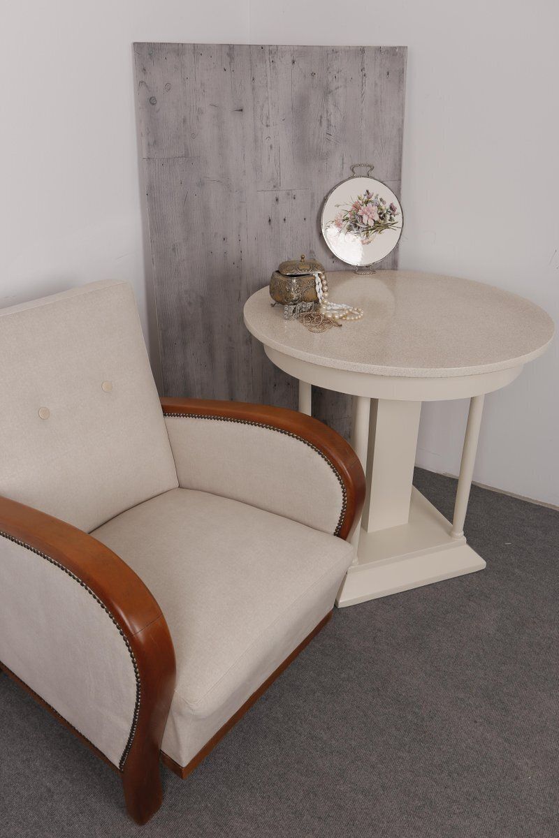 Vintage Art Deco Hungarian Armchair, 1930s photo for sale