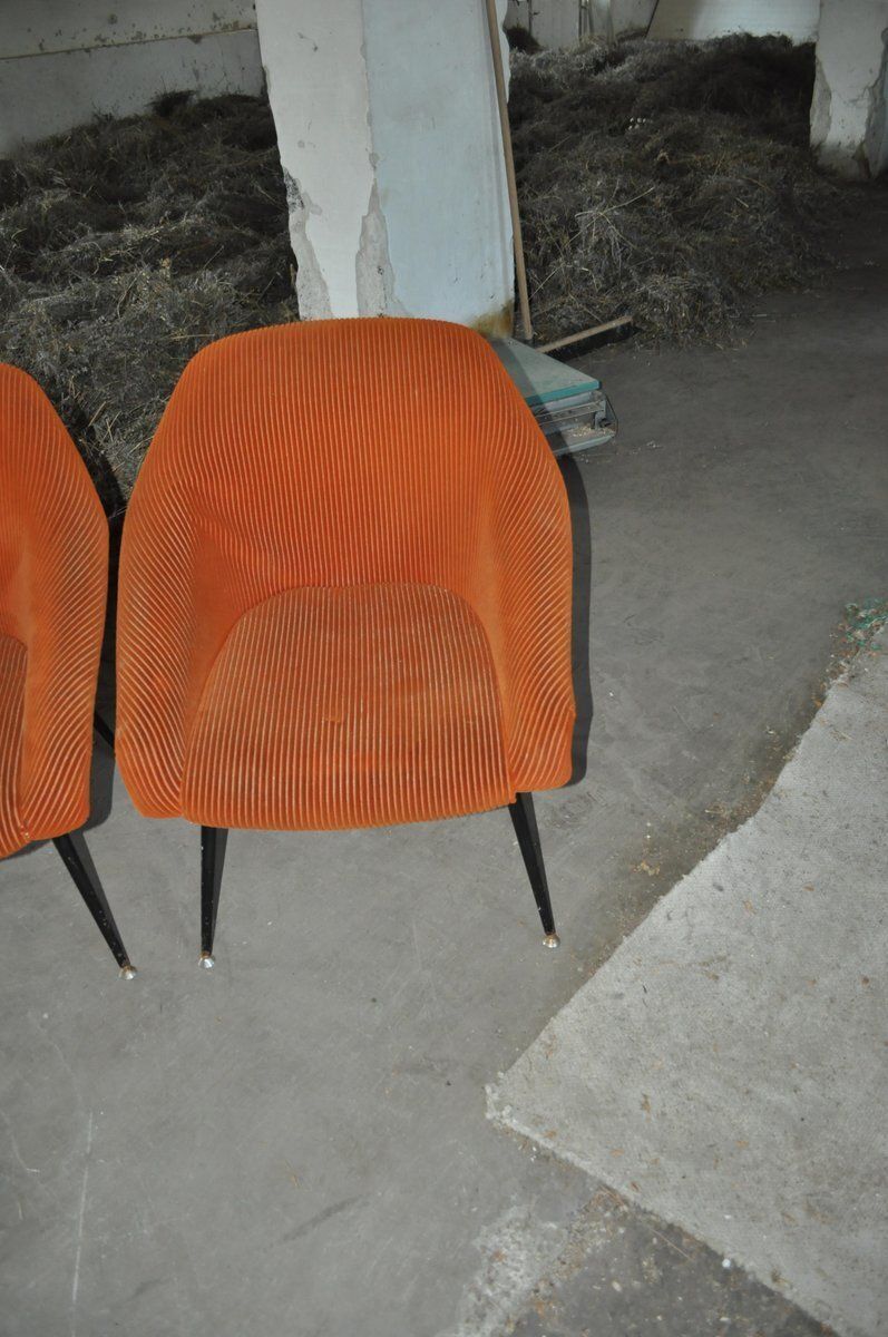 Set Of Mid Century Black Metal Lounge Chairs From Veb Sitzmöbelwerke Waldheim, 1960s photo furniture
