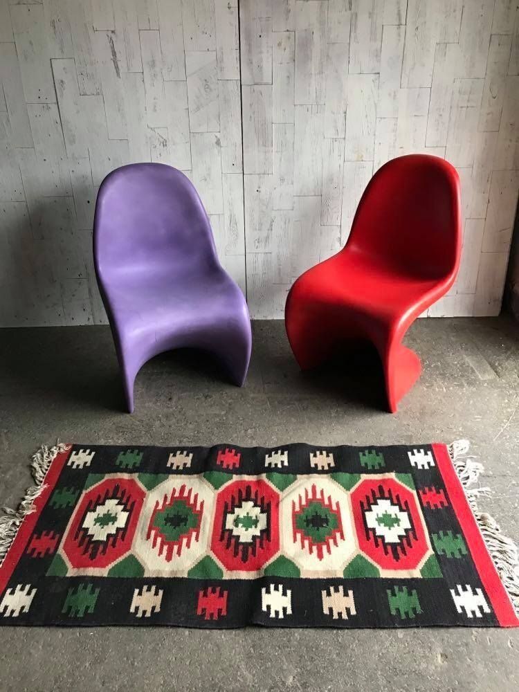 Set Of Mid Century Panton Chairs By Verner Panton For Vitra