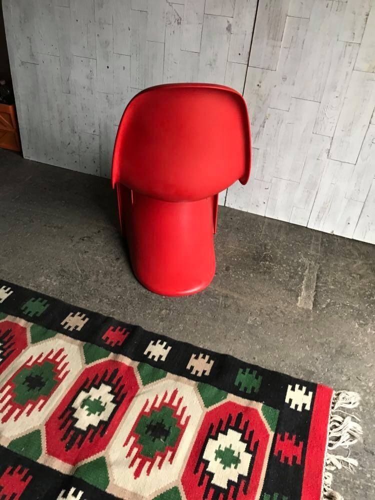 photo furniture Set Of Mid Century Panton Chairs By Verner Panton For Vitra