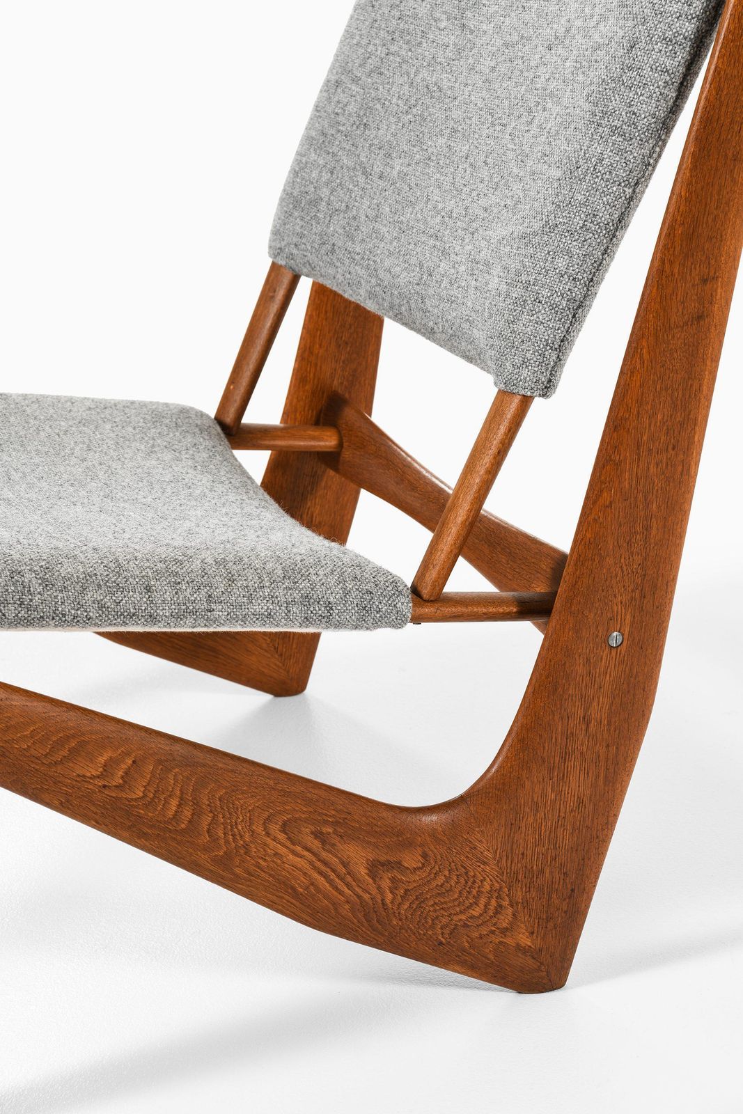 Pair Of Easy Chairs In Oak By Bertil W. Behrman, 1950’s photo buy