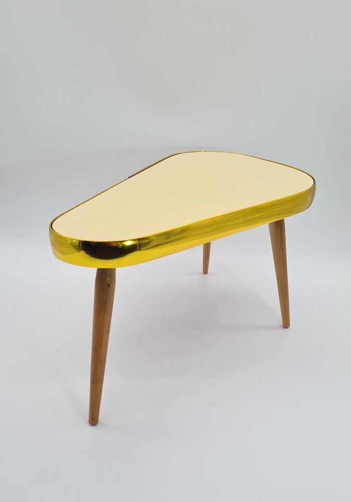 Vintage Kidney Shaped Coffee Table, 1960s photo vinterior