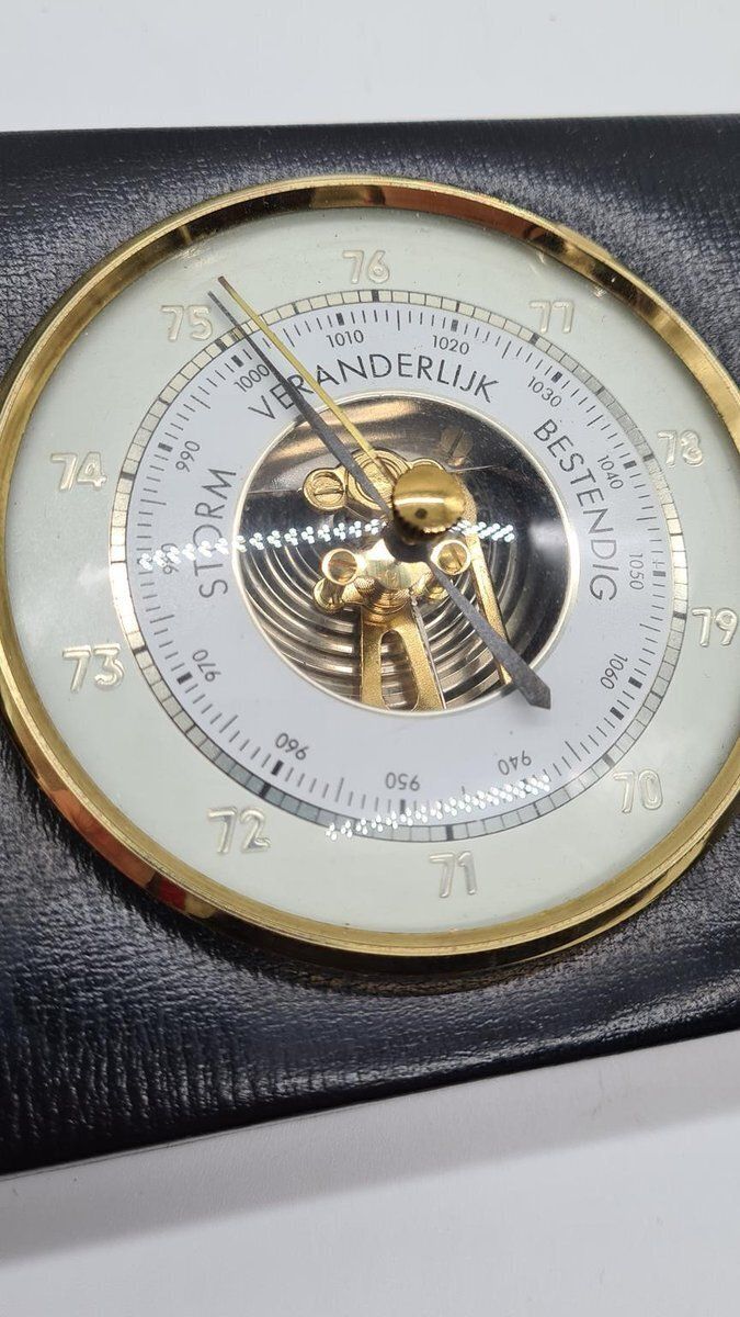 Vintage Weather Station Barometer, 1970s photo 280.0