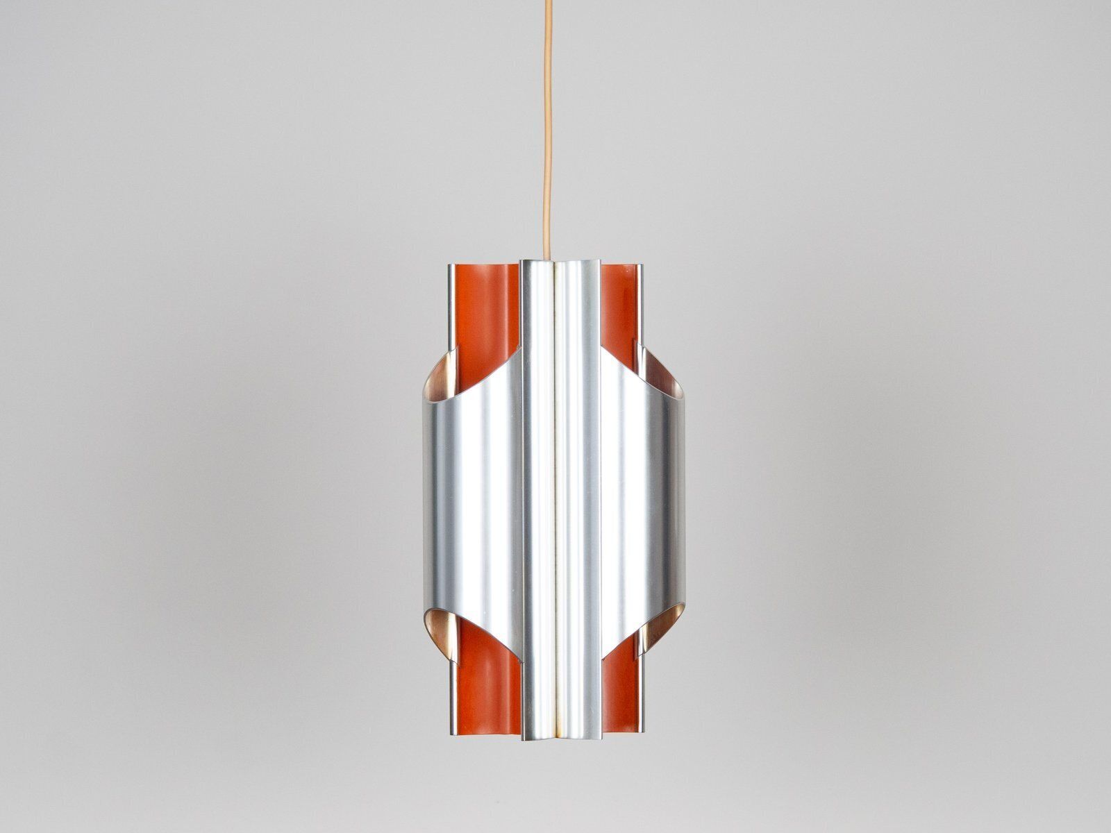 Vintage Pendant Lamp By Bent Karlby For Lyfa, Denmark, 1970s photo for sale