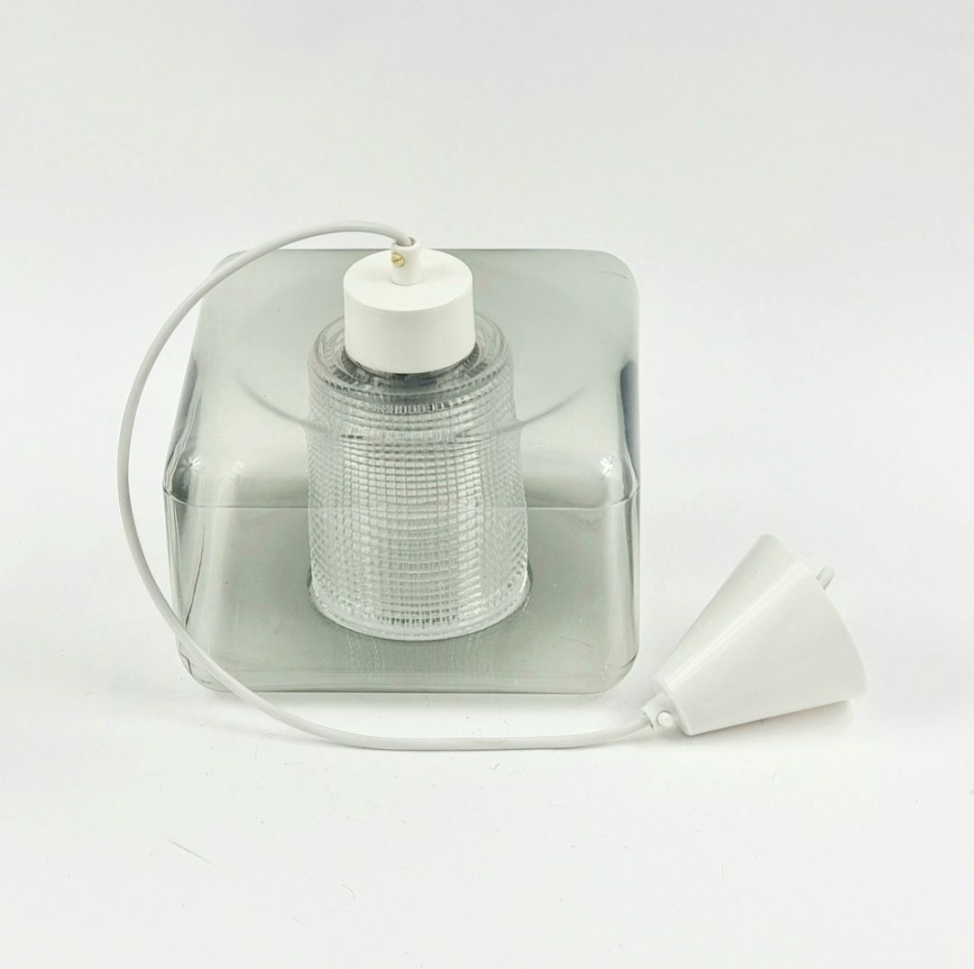 Mid Century Modern Scandinavian Glass Ceiling Light By Carl Fagerlund For Orrefors, 1960s photo buy
