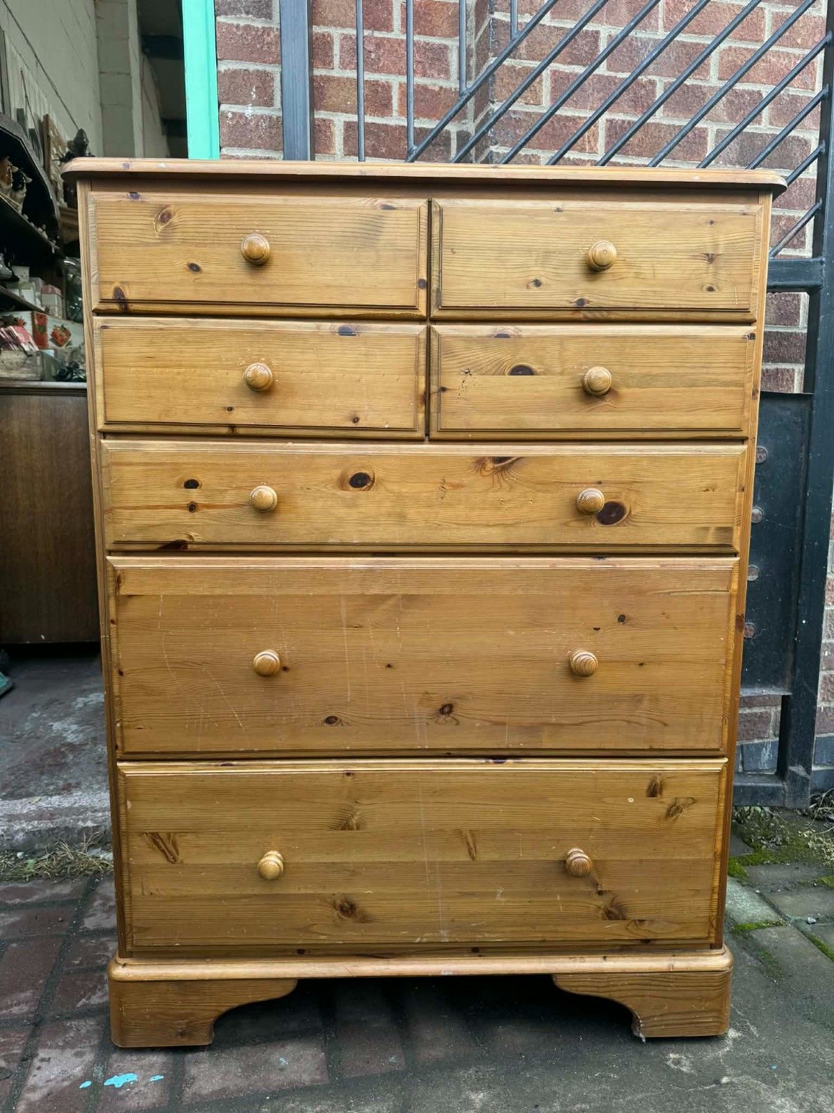 Ducal Pine Chest Of Drawers Customised Painted Furniture In Fusion And F&B