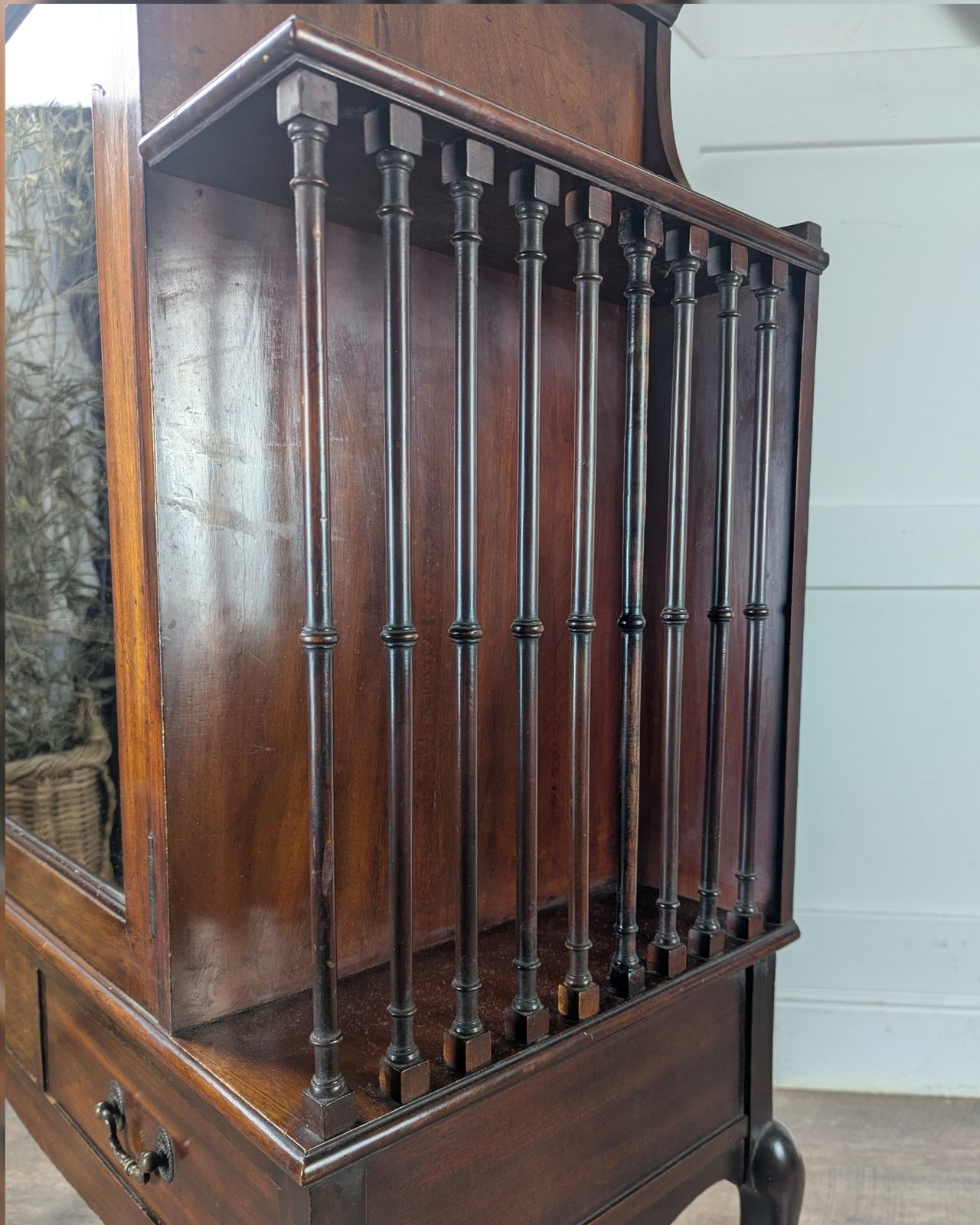 photo buy Early 20th Century Mahogany Music Or Display Cabinet