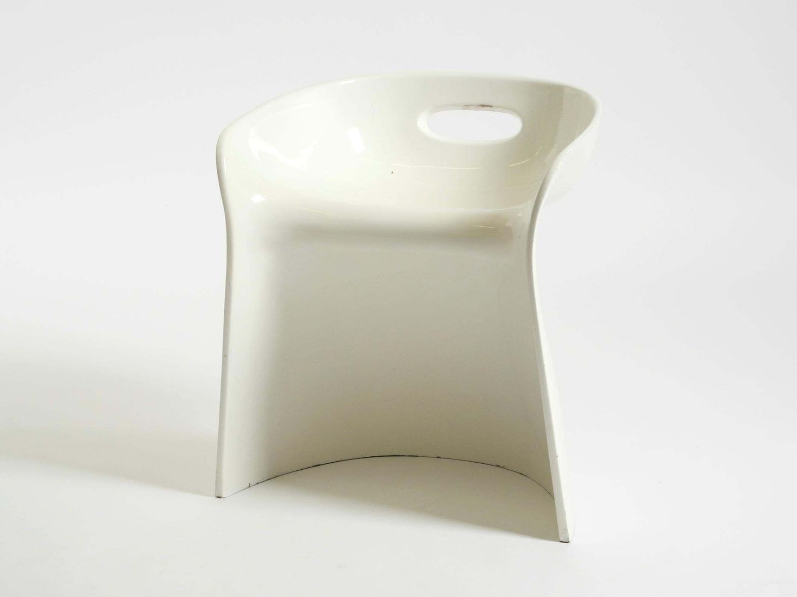 White Stool By Winfried Staeb From The 1970s For The Form + Life Collection photo Furniture