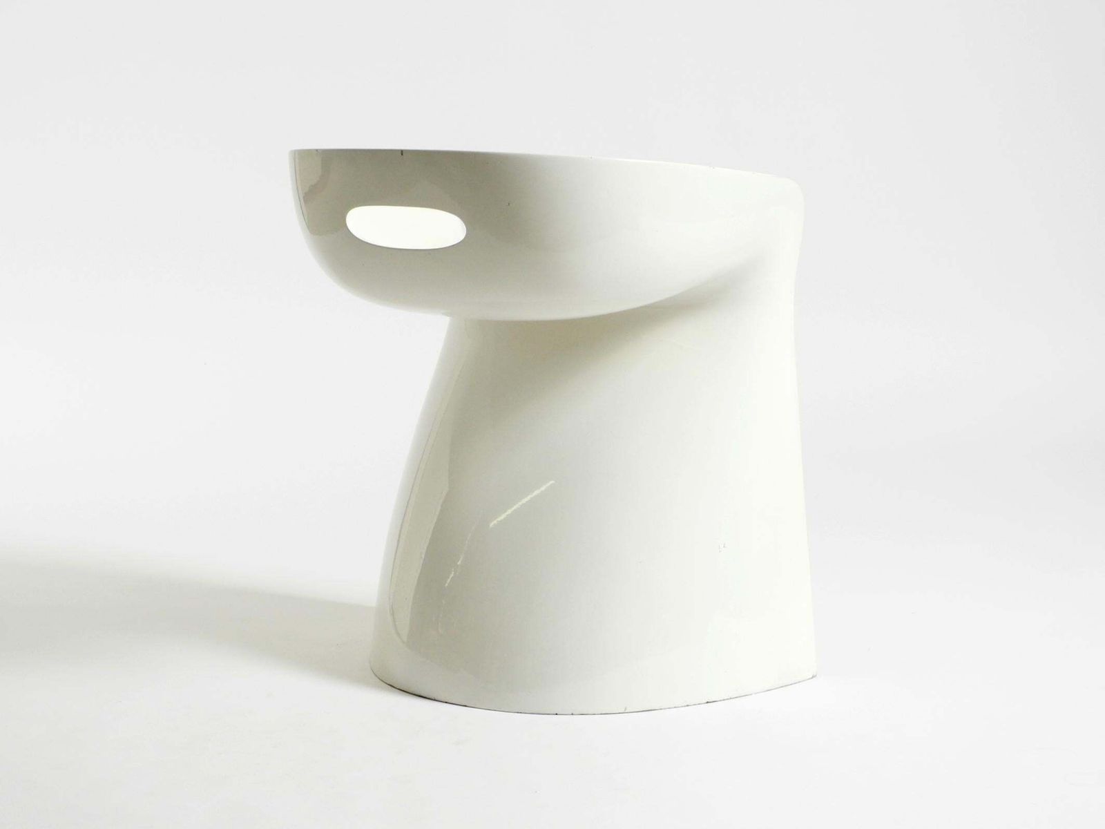 White Stool By Winfried Staeb From The 1970s For The Form + Life Collection photo vinterior