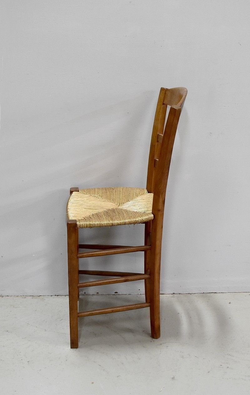 High School Teacher Straw Chair, 1900 photo Furniture