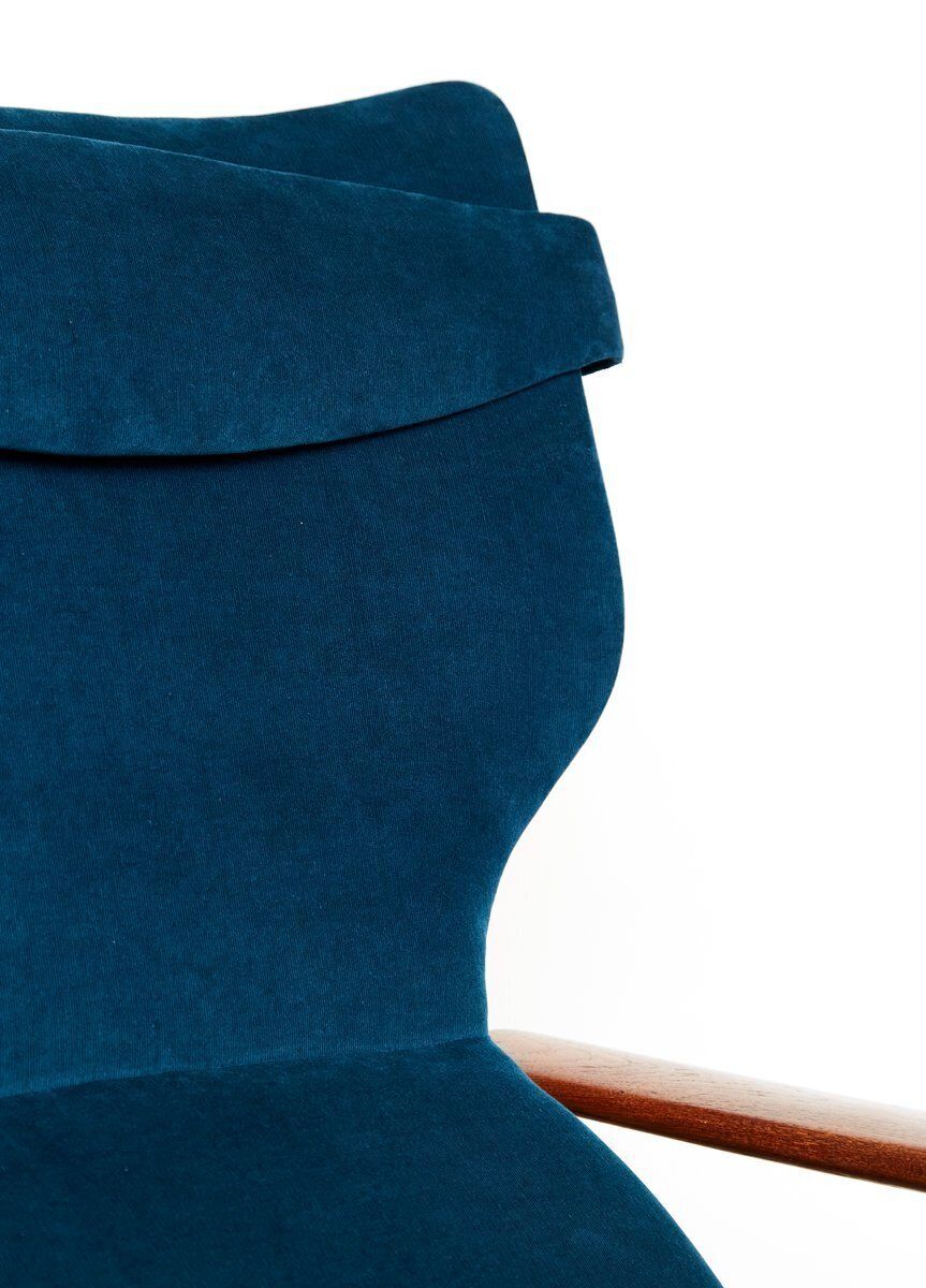 Rock Royal Armchair & Footstool By Sven Ivar Dysthe For Arnestad Bruk, 1960s photo 3410.0