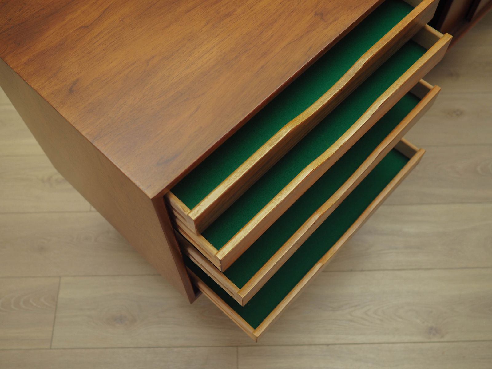 Furniture Vintage Sideboard, Danish Design, 1970s, Manufacturer: Omann Jun photo
