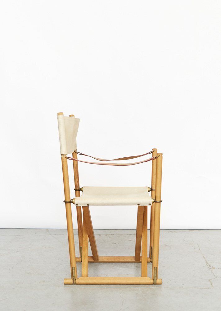 photo vinterior Mk 16 Folding Chair By Mogens Koch For Rud Rasmussen, 1970s