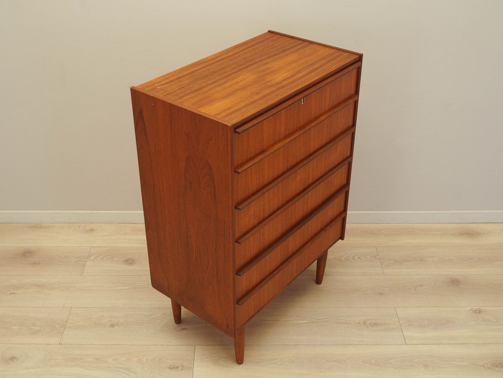 Teak Chest Of Drawers, Danish Design, 1970s, Production: Denmark photo vinterior