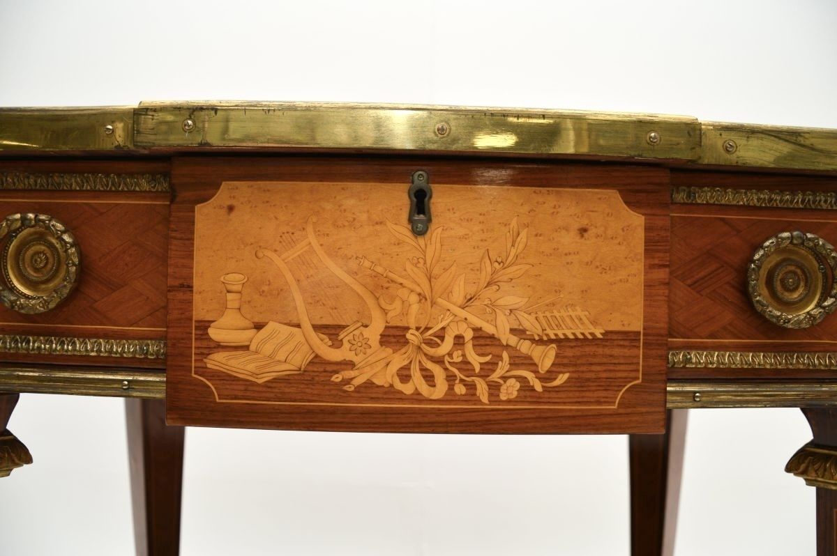 Antique French Inlaid Marquetry Occasional Table photo buy