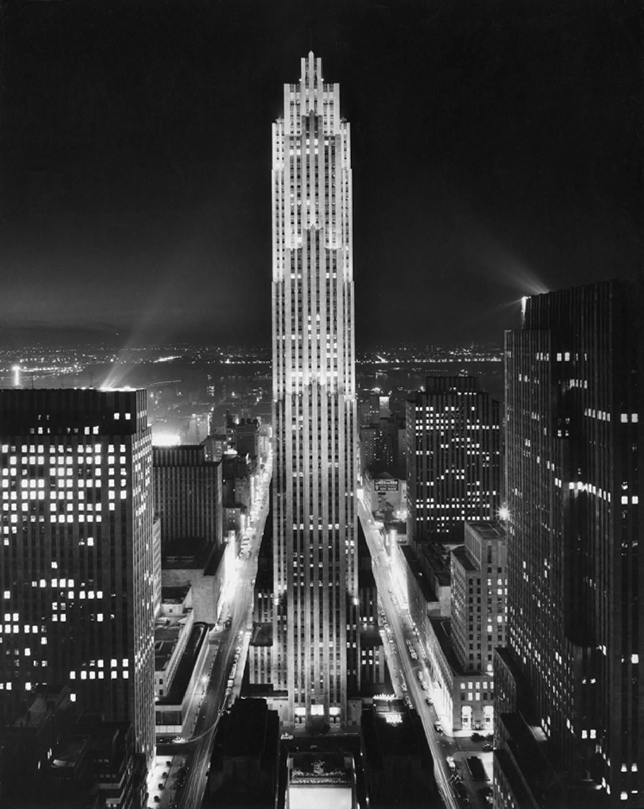 Rockefeller Centre   New York City Skyline Classic American Architecture