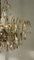 Large Mid Century Brass And Crystal Glass Ceiling Lamp From Palwa photo furniture