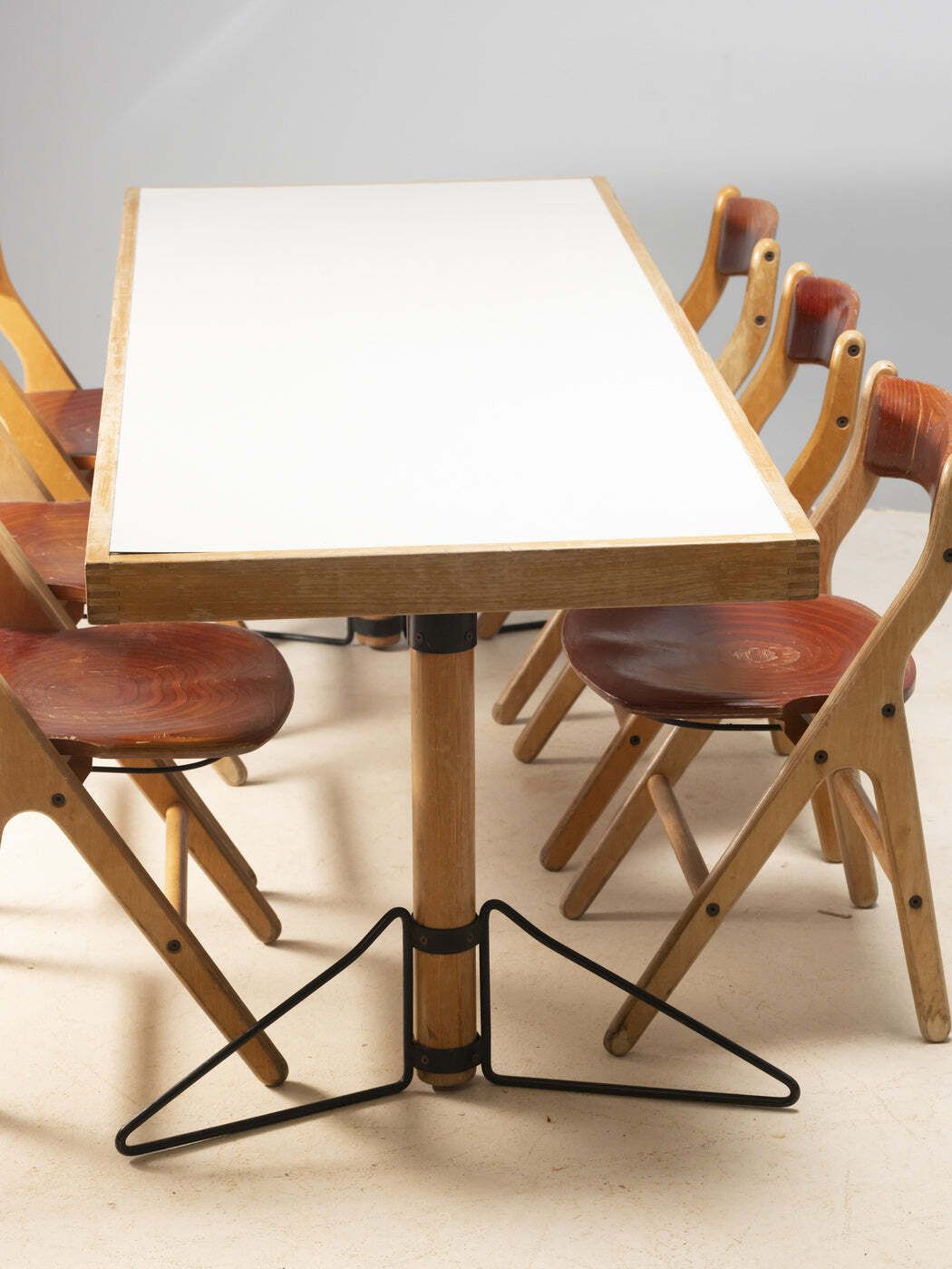 photo buy Vergadertafel Met Stoelen, Marc Held, Jaren 1970