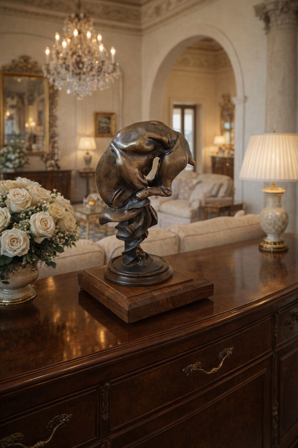 Scultura In Bronzo: "Cavallo In Torsione"   Camillo Catelli photo for sale