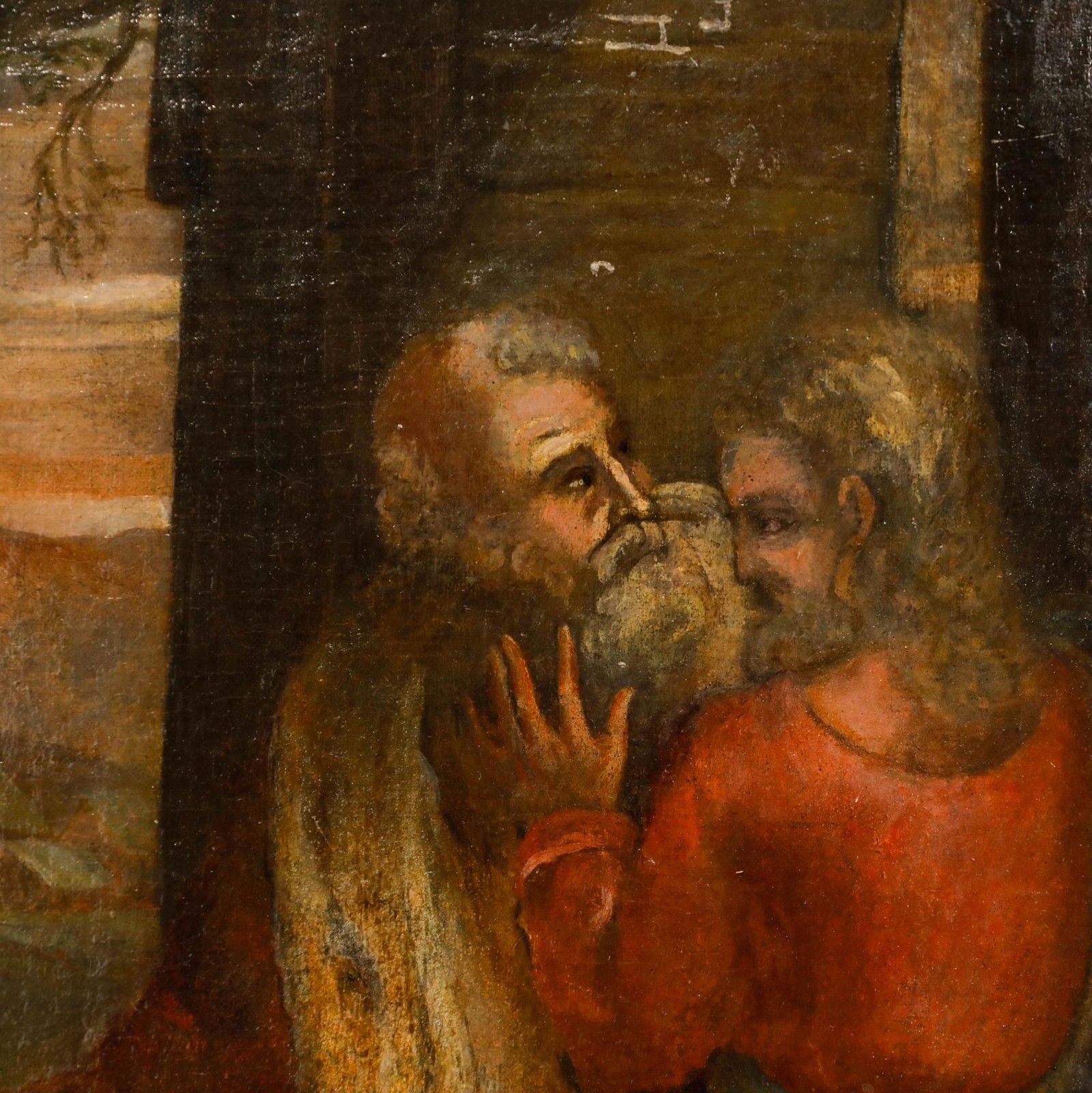 After Raphael 18th Century Oil, Christ's Charge To Peter photo Art