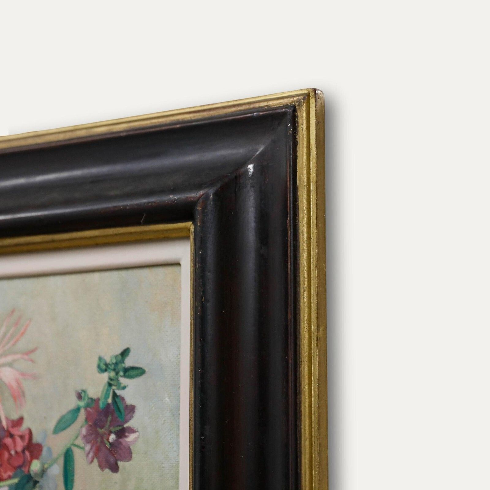 Gwen Whicker (1900 1966) Framed Mid 20th Century Oil, Flower Piece photo 550.0