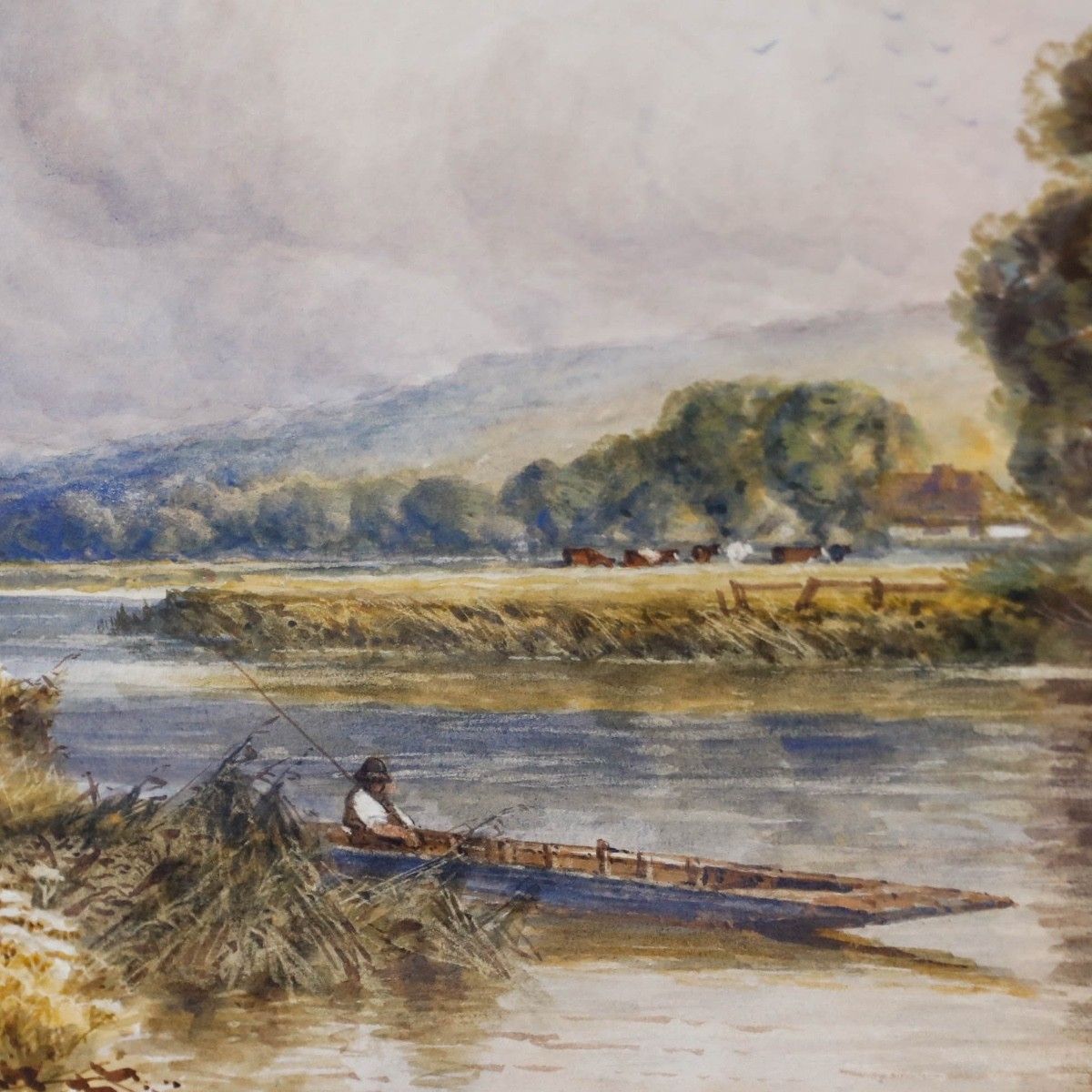 Harry Pennell (1879 1934) 20th Century Watercolour, The Thames Below Bray photo furniture
