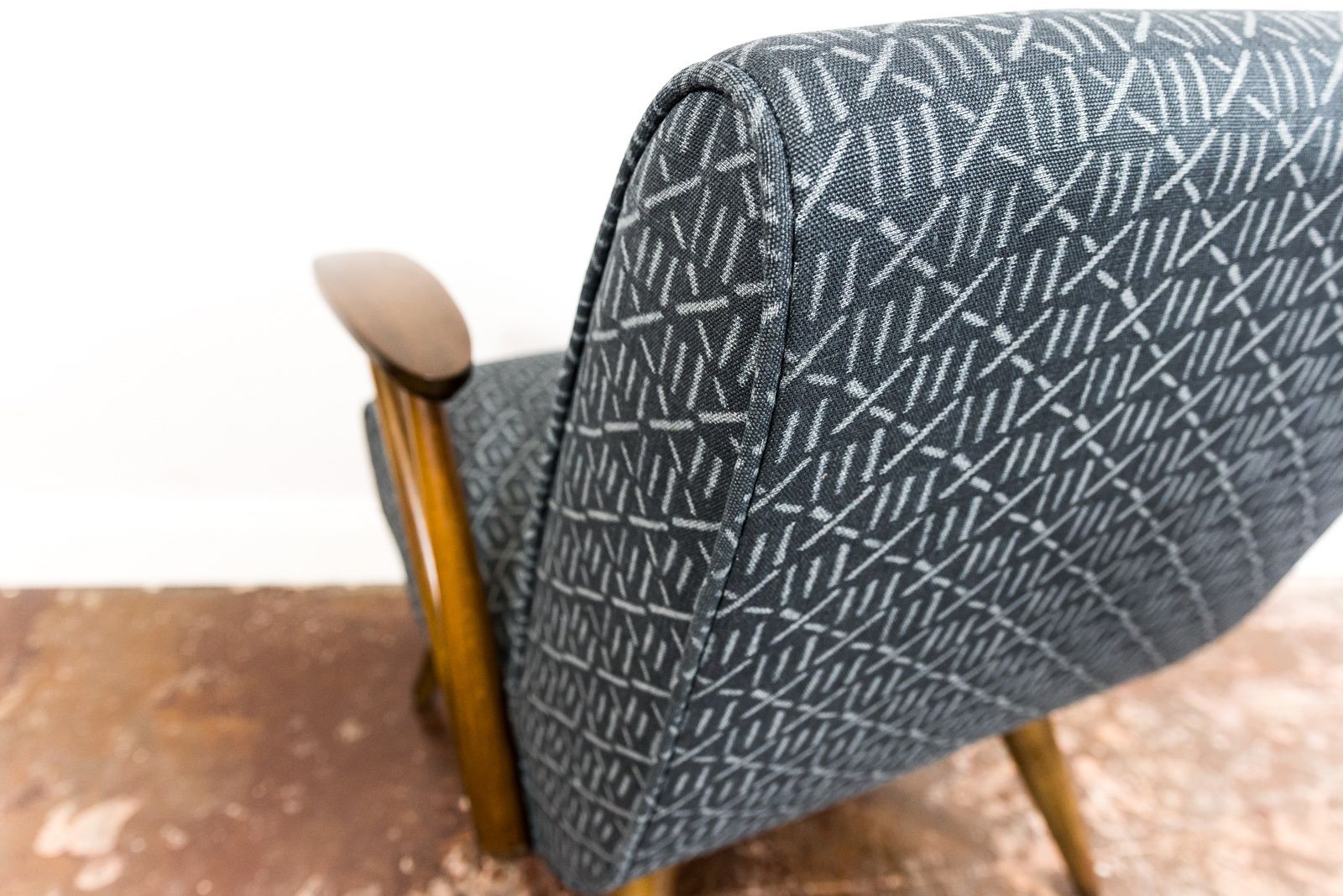photo vinterior Mid Century Armchair "300 110" By Gfm, Poland, 1960s