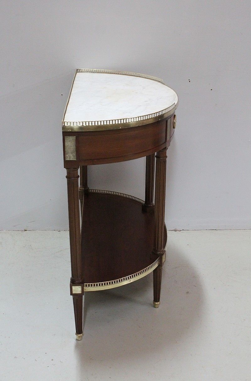 photo for sale Half Moon Console Louis XVI, 19th Century