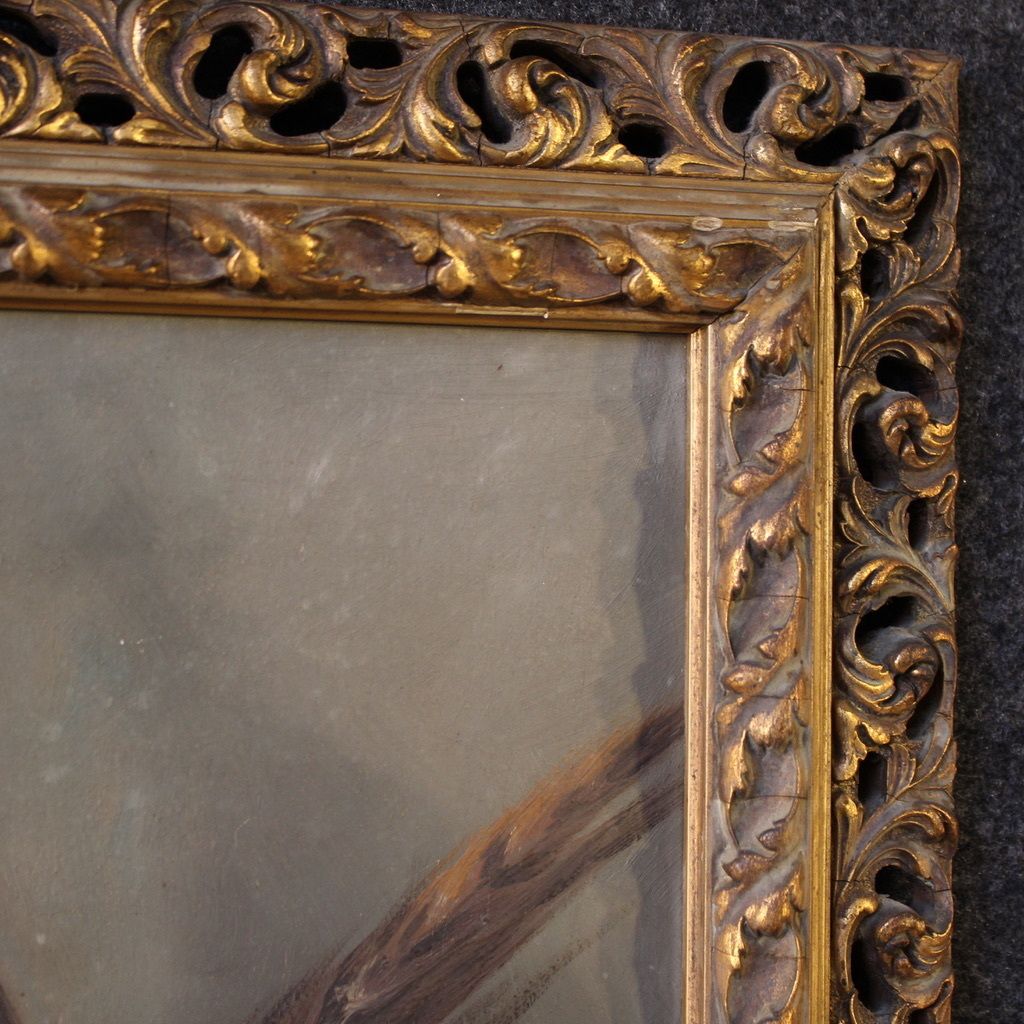 Signed Still Life Painting With Game From The 20th Century photo Art