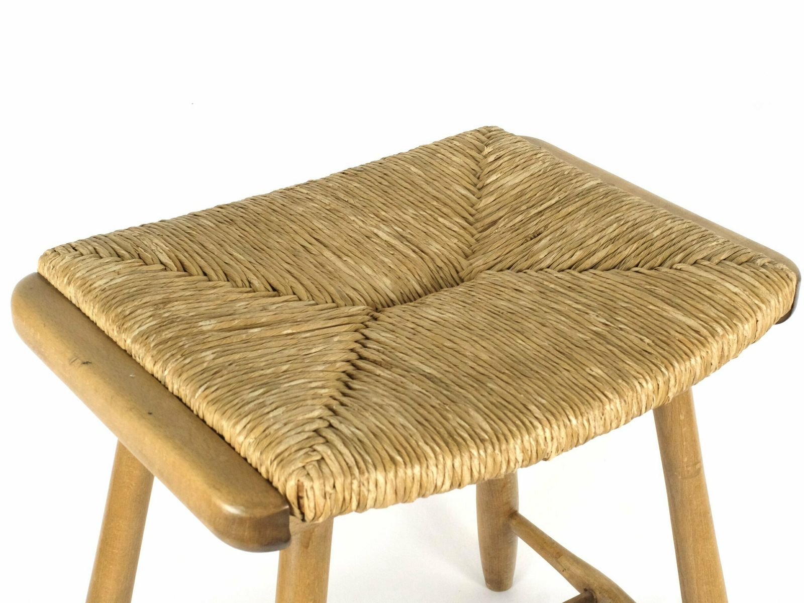 A Scandinavian Beech Stool, 1960s photo for sale