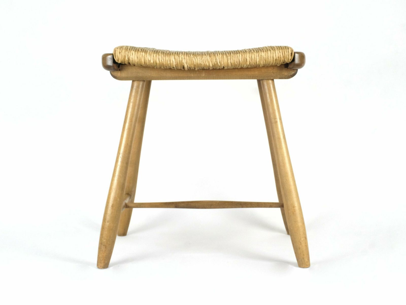 A Scandinavian Beech Stool, 1960s photo Furniture