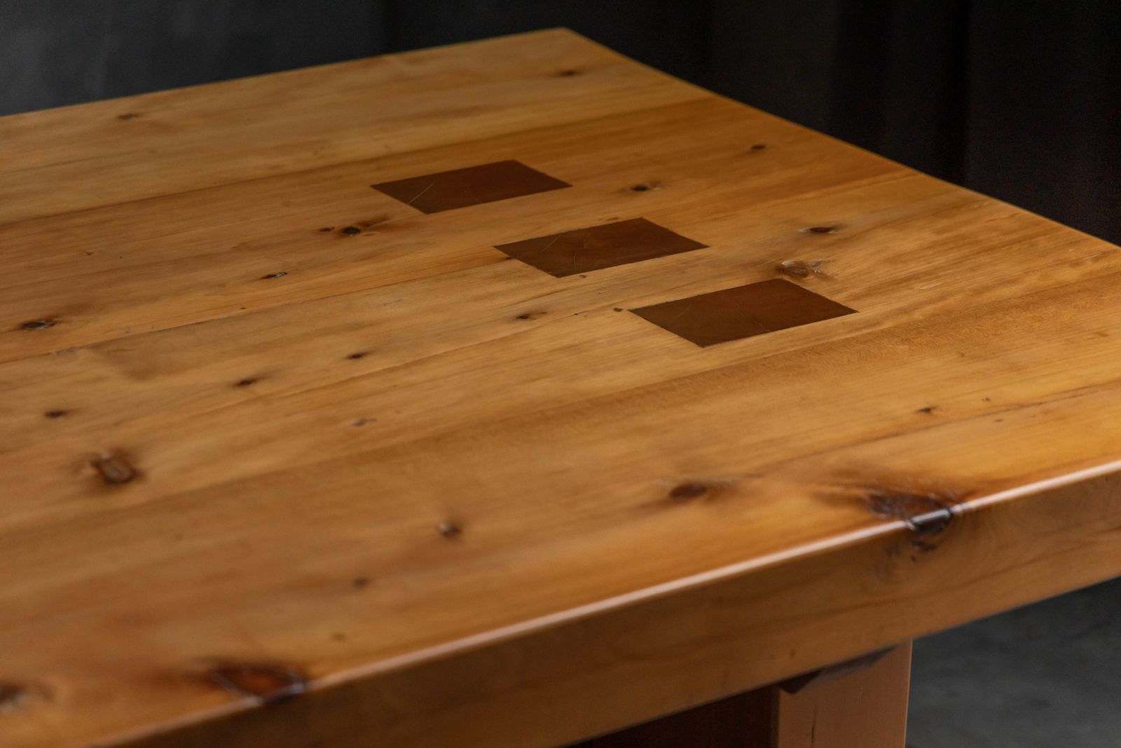 Elmwood Dining Table In The Style Of Pierre Chapo, 1960s photo for sale