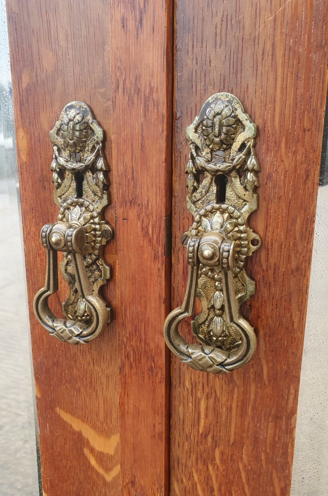 Fabulous Quality Inlaid Oak Arts And Crafts / Art Nouveau Wardrobe photo vinterior