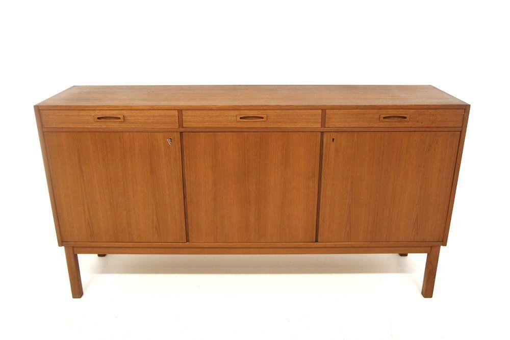 Scandinavian Teak Sideboard, Sweden, 1960s photo furniture