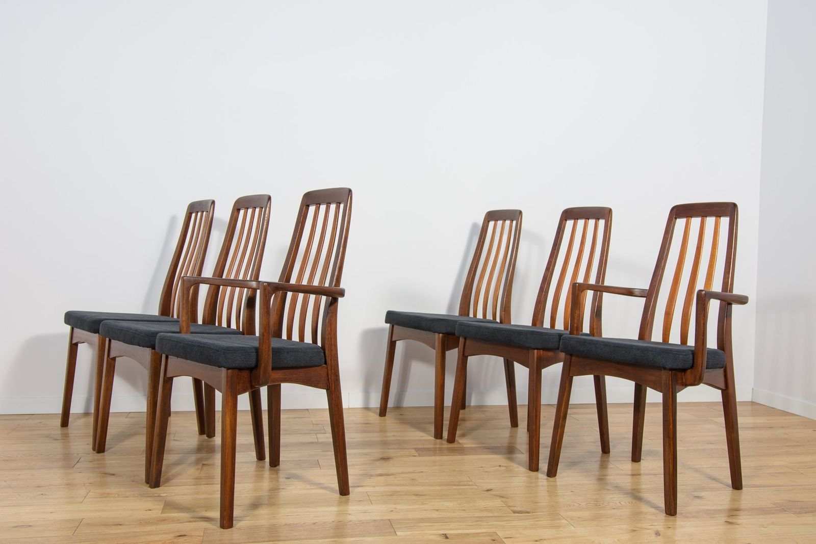 Mid Century Teak Dining Chairs, United Kingdom, 1960s, Set Of 6 photo Furniture